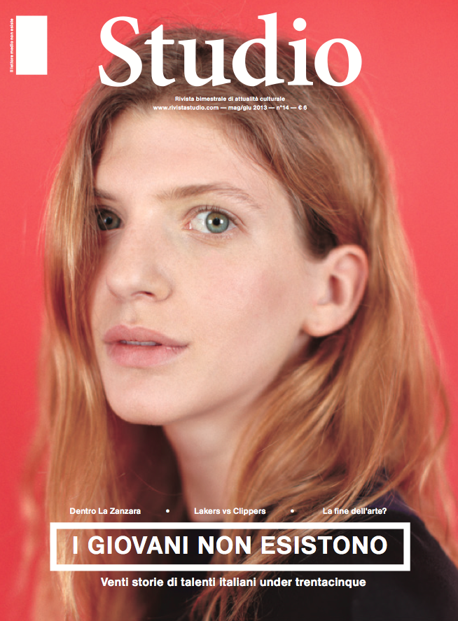 La nuova copertina di Studio Rivista Studio