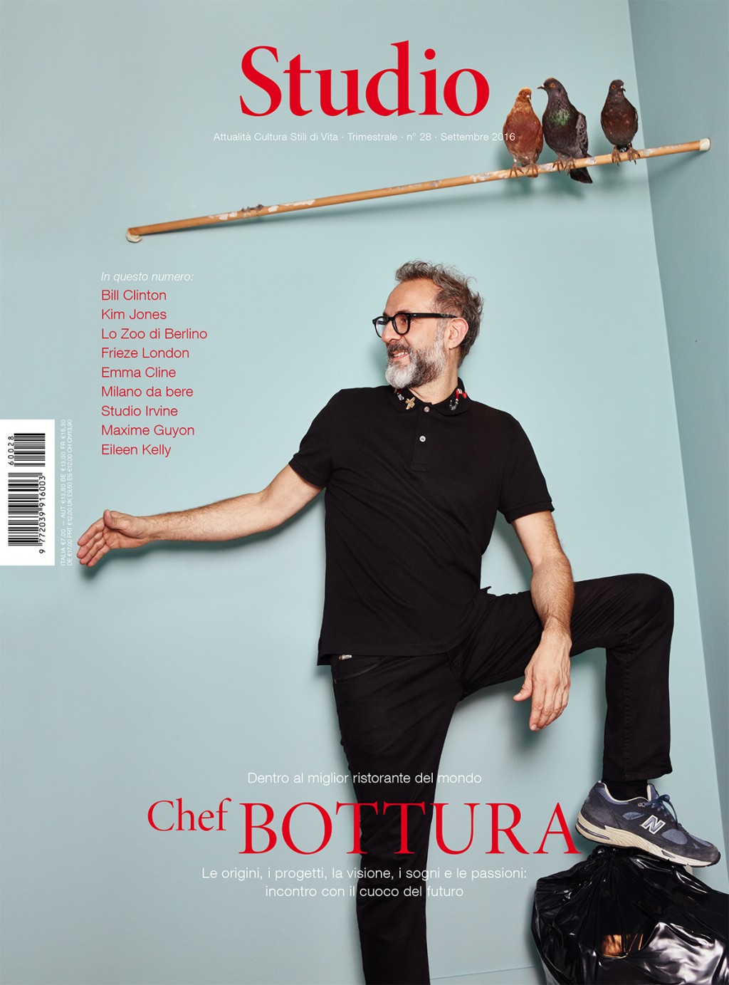La copertina del nuovo numero di Studio Rivista Studio
