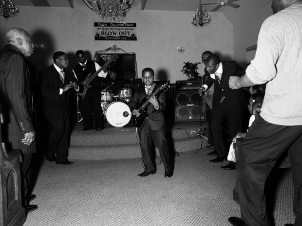 Lil’ Jay J and the Spiritual Boys. Rochester, New York. © Alec Soth 2015