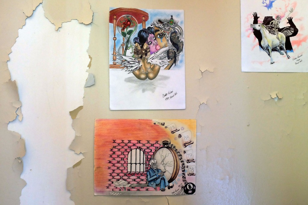 Disegni, dal carcere, di Charles Manson