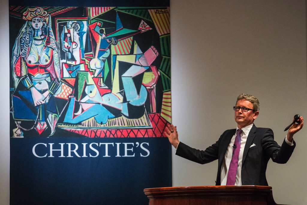 Picasso Painting Breaks Auction Record At Christie's In New York