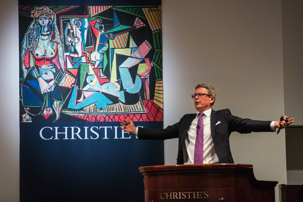 Picasso Painting Breaks Auction Record At Christie's In New York