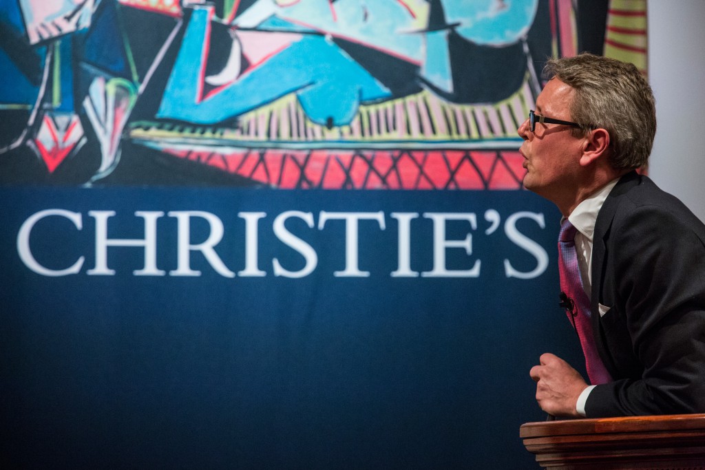 Picasso Painting Breaks Auction Record At Christie's In New York