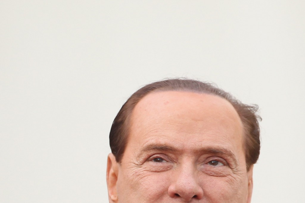 Merkel Meets With Silvio Berlusconi