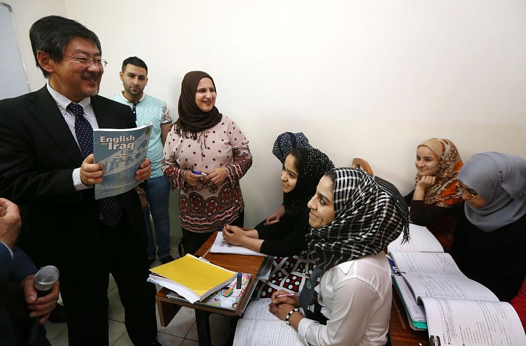 IRAQ-SYRIA-CONFLICT-REFUGEES-EDUCATION