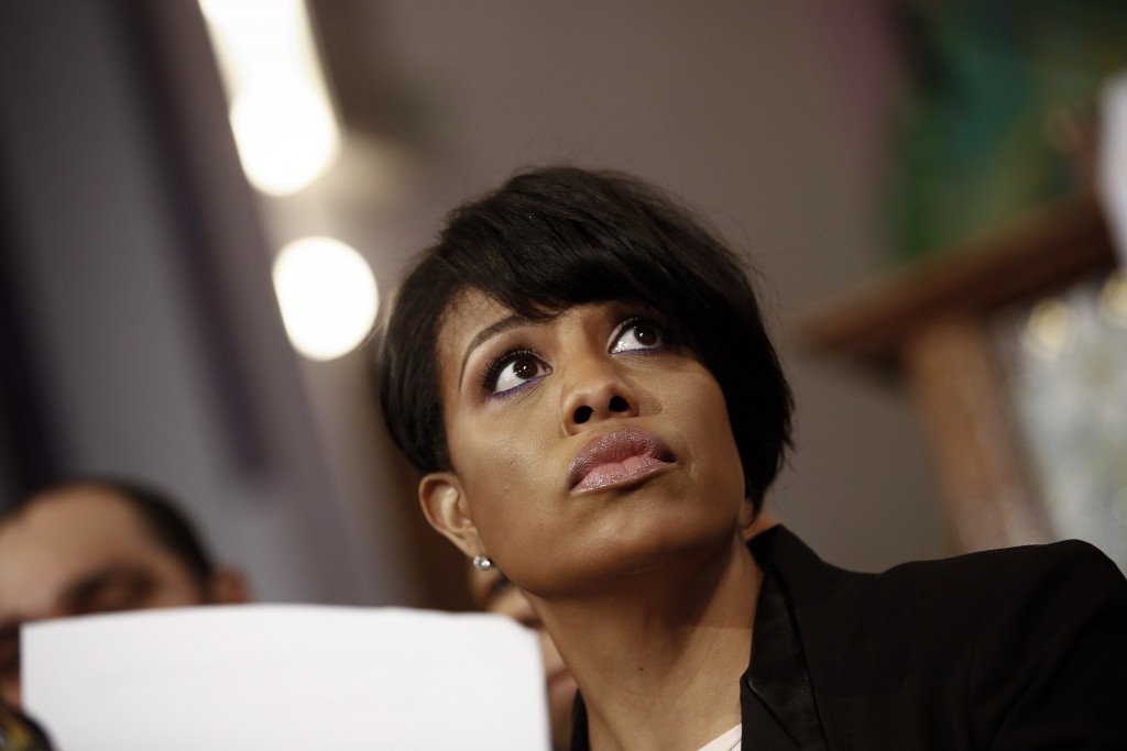 Baltimore Mayor Stephanie Rawlings-Blake Holds News Conference