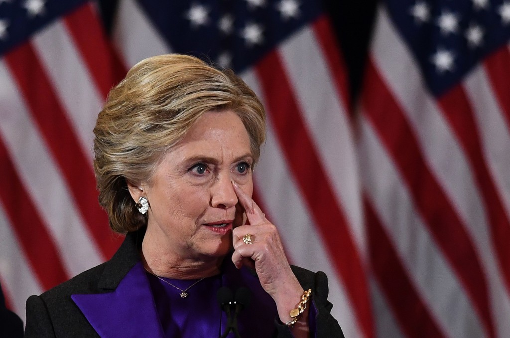 Hillary Clinton sconfitta