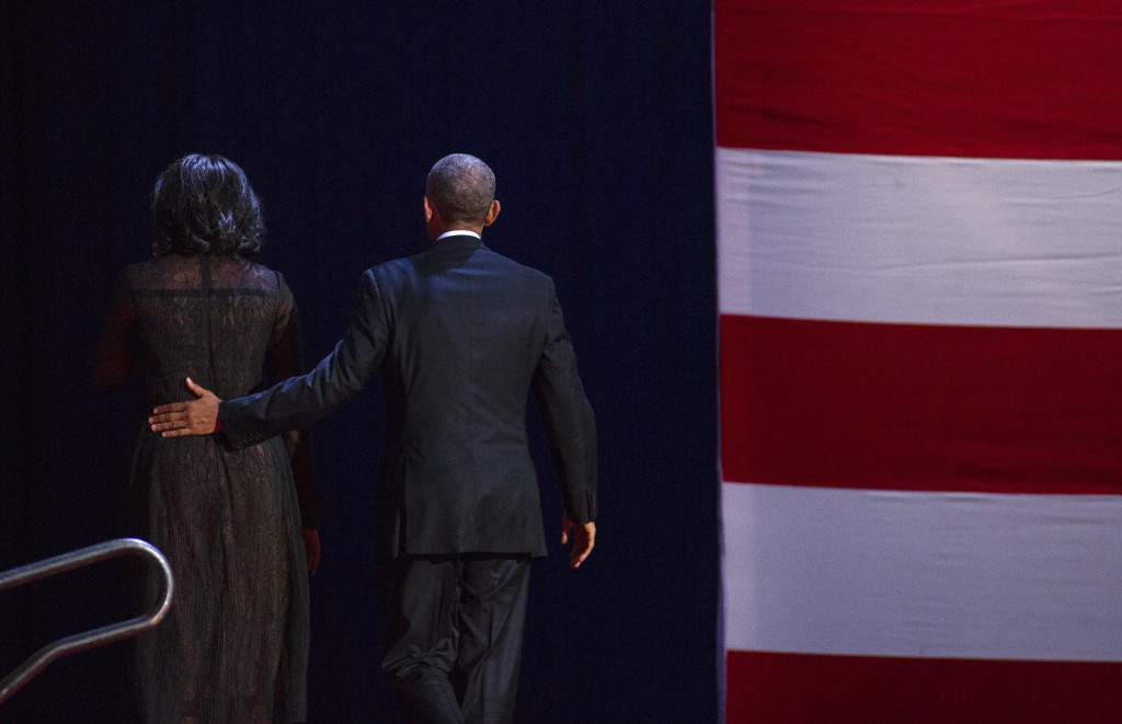 President Obama Delivers Farewell Address In Chicago