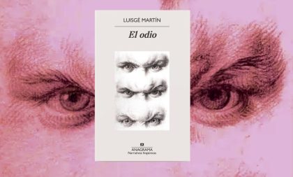 La copertina di "El odio" di Luisgé Martín, libro true crime che ha scandalizzato la Spagna e che l'editore Anagrama ha alla fine deciso di non pubblicare
